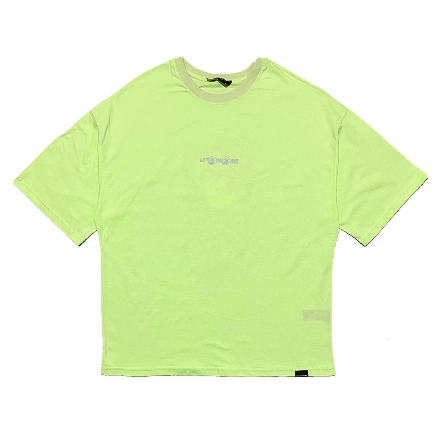 OUTLET - Yeşil Oversize Tişört - Acid Cats - Outlet