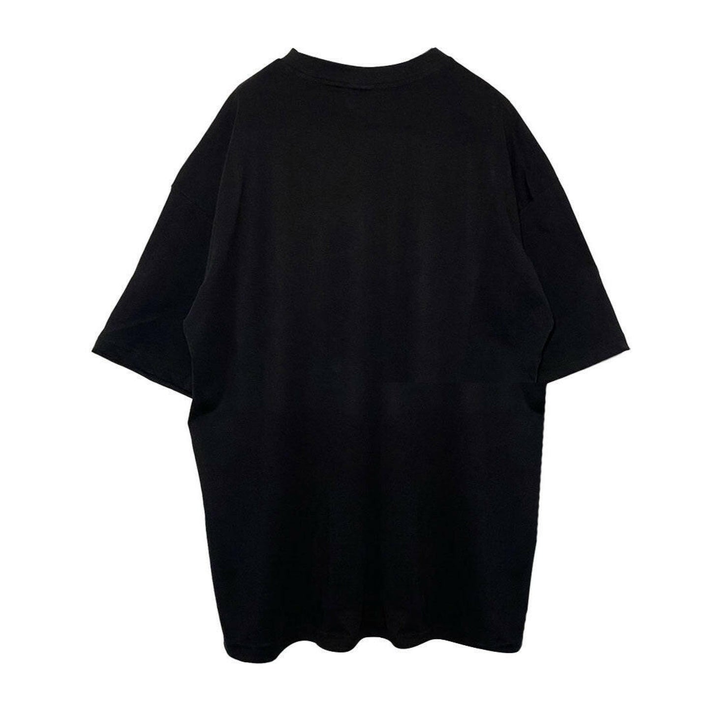 OVERSIZE BLACK T-SHIRT ’I AM HARDCORE’ REFLECTIVE - FREEDOM OVERSIZED