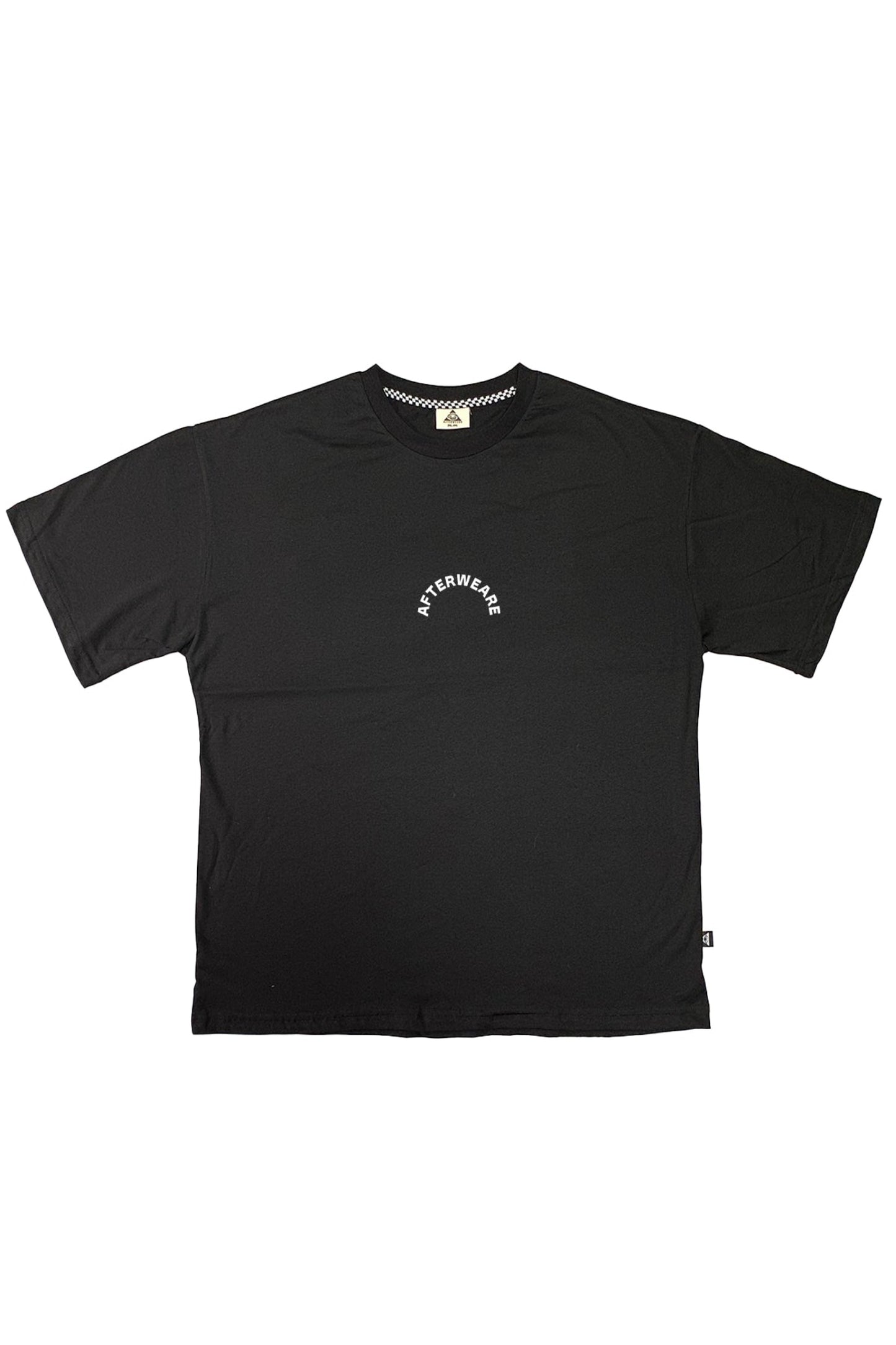 Oversize Siyah Tişört ’’Good Kids Go To Heaven Bad Kids Go To Afterparty.’’ - FREEDOM OVERSIZED