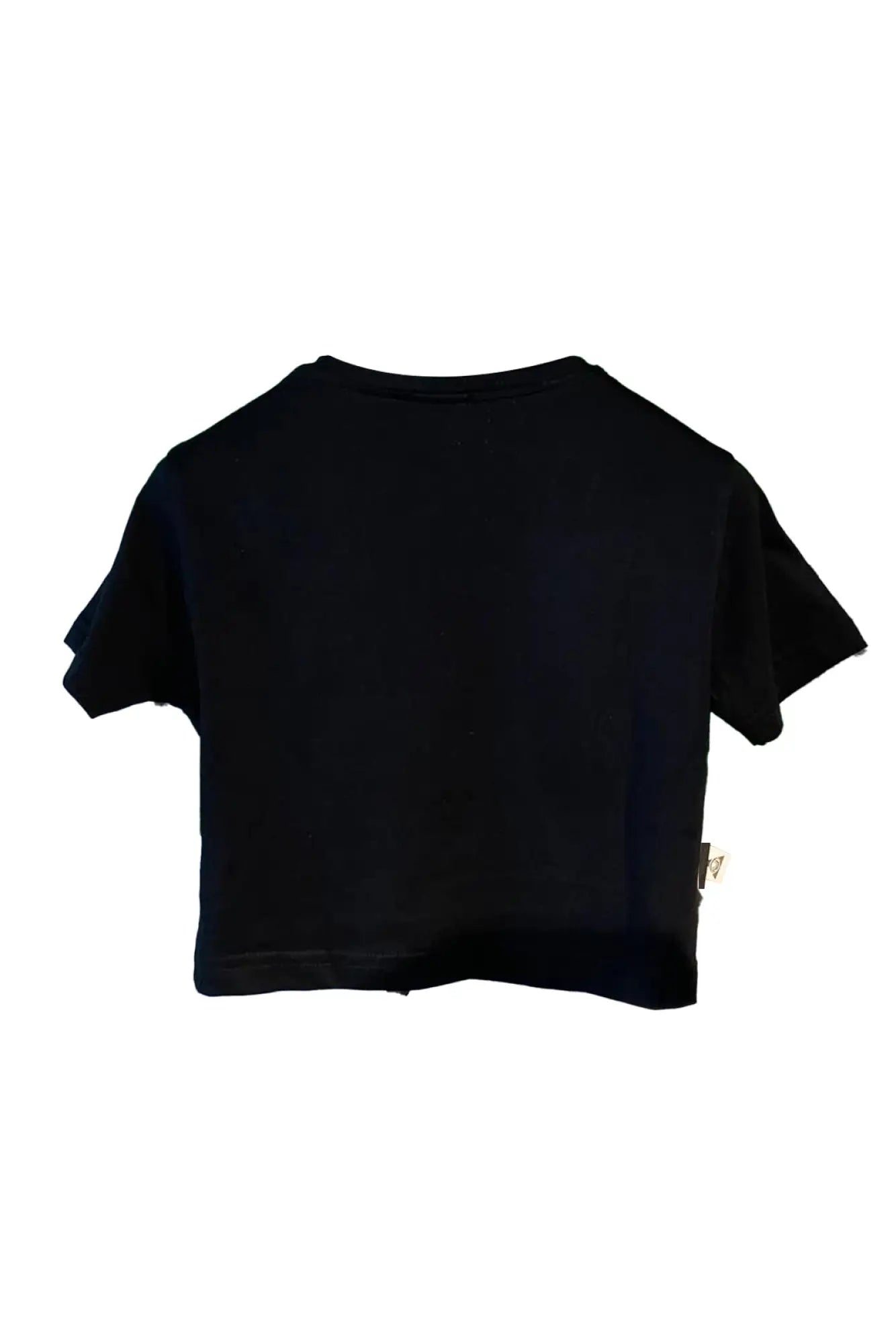 Siyah Crop Tişört - Hardcore Motherfucker | Reflective Black Crop T-shirt.