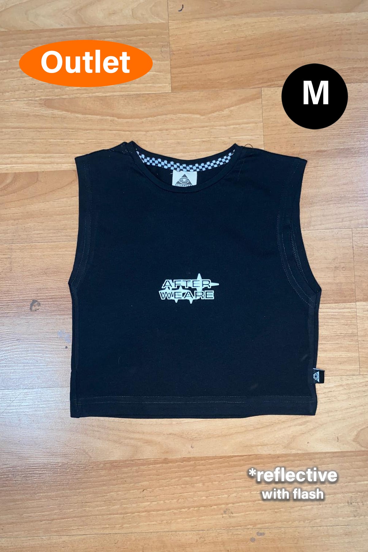 OUTLET - Siyah Crop - Afterweare