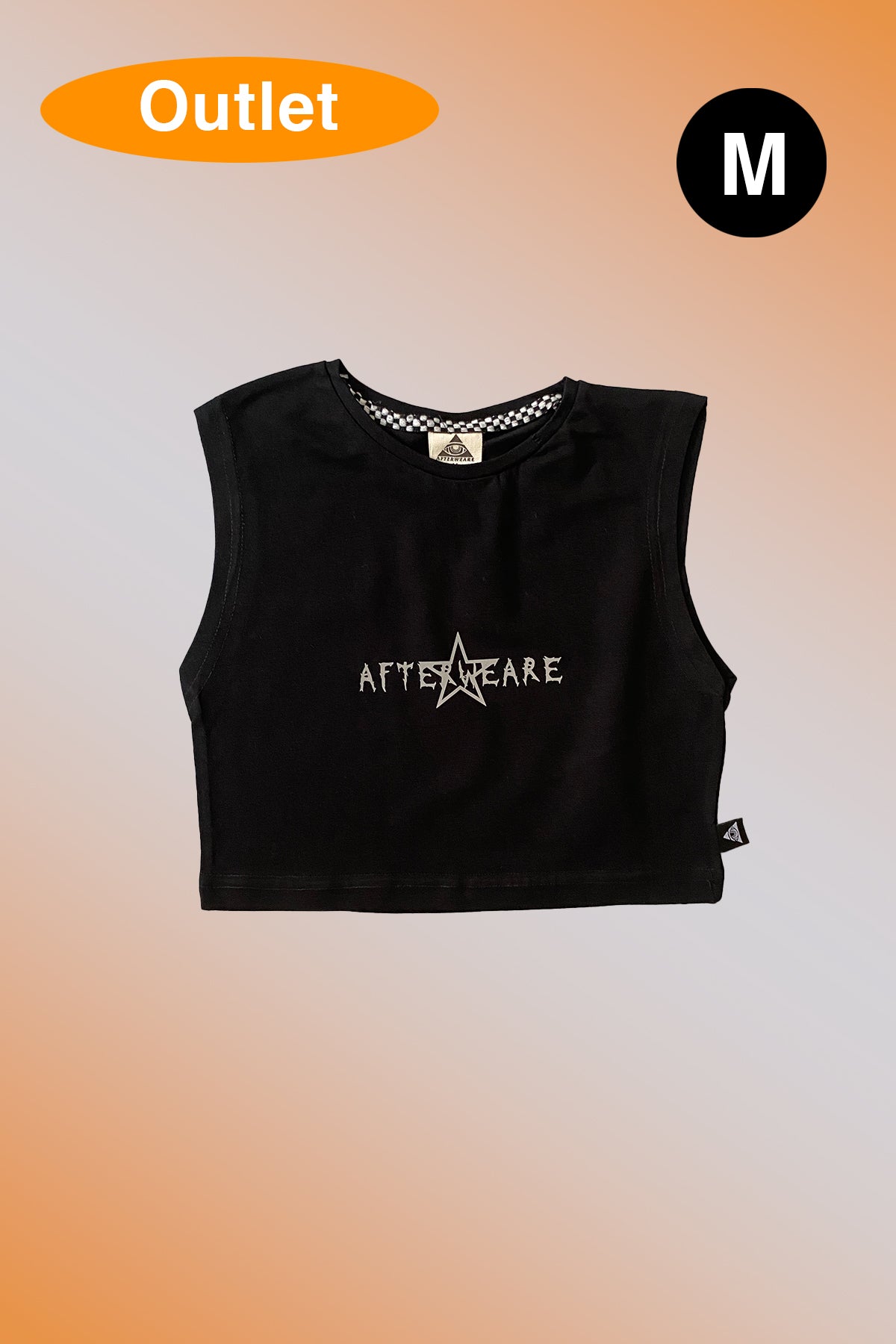 OUTLET - Siyah Crop - Afterweare