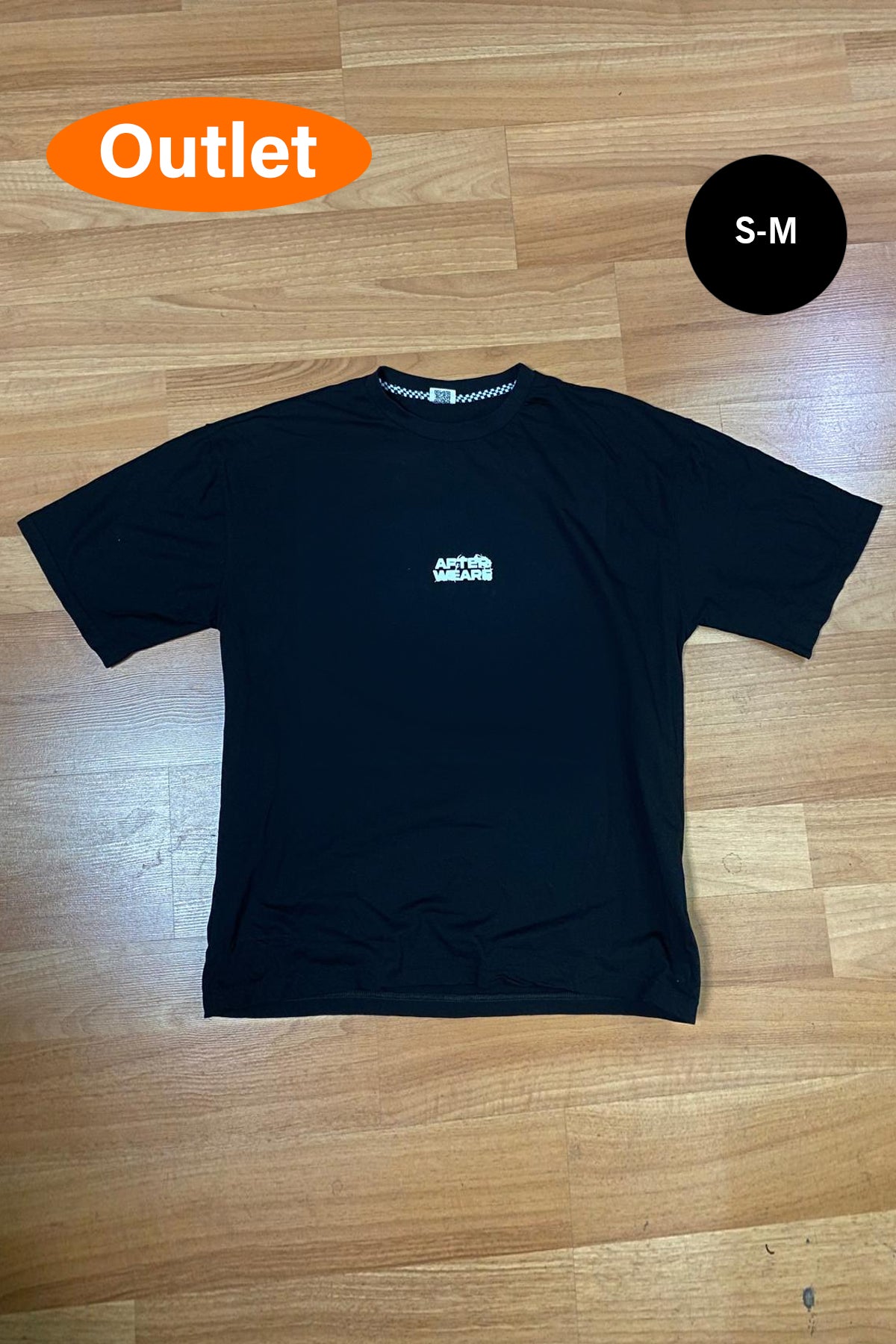 OUTLET - Siyah Oversize Tee