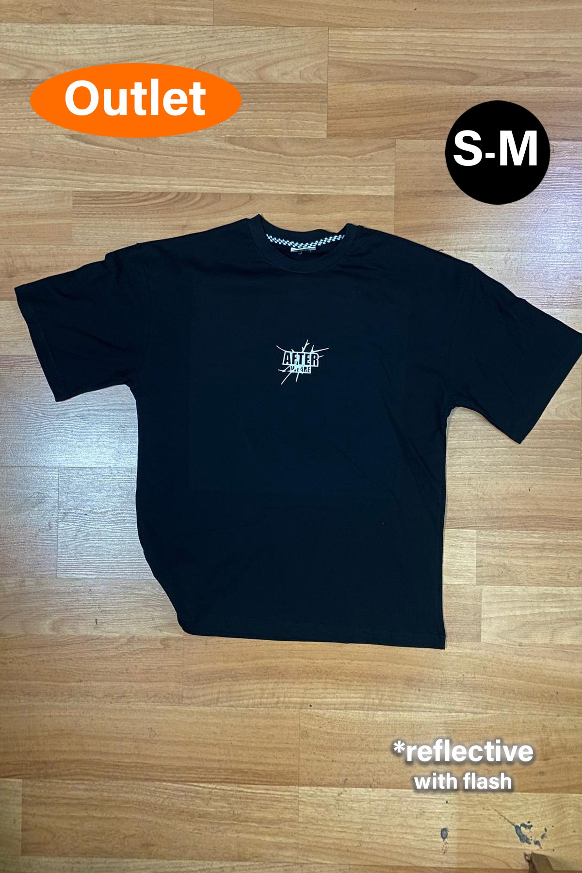 OUTLET - Siyah Oversize Tee