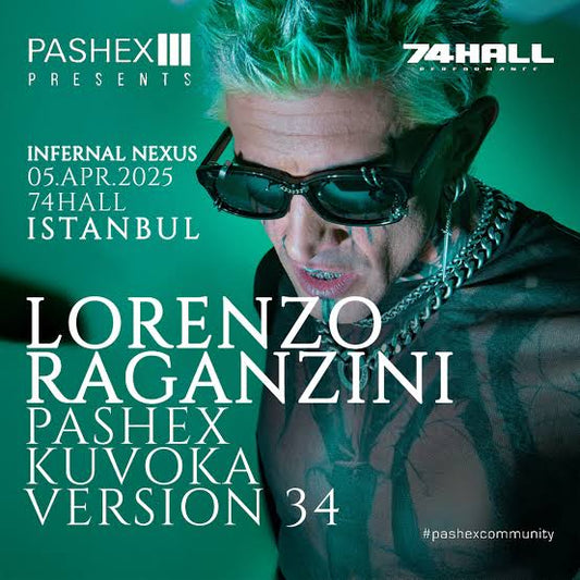 Lorenzo Raganzini: Pashex Presents, İstanbul'da Unutulmaz Bir Techno Gecesi
