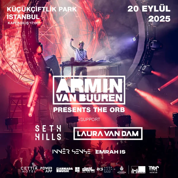 Armin van Buuren İstanbul 2025 The Orb World Tour
