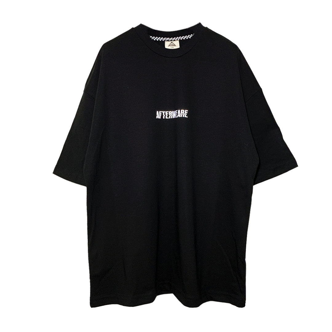 OVERSIZE BLACK T-SHIRT 'WHERE IS MY MIND' REFLECTIVE