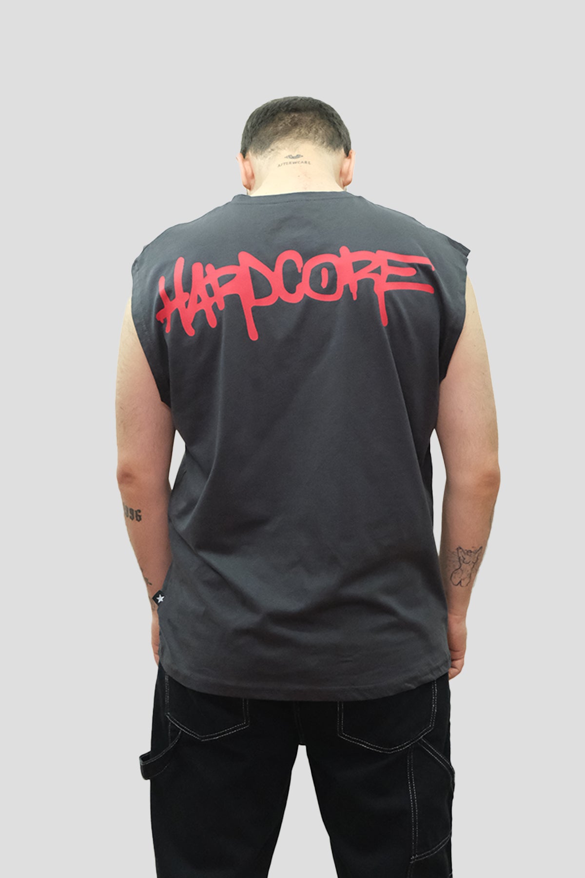 Kolsuz Tişört Üst Sporcu Atlet - Hardcore | Reflective Sleeveless Top