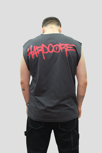 Kolsuz Tişört Üst Sporcu Atlet - Hardcore | Reflective Sleeveless Top