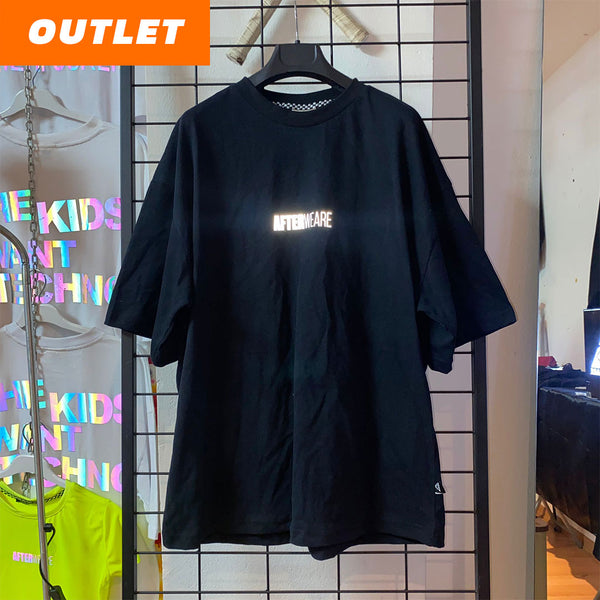 OUTLET - BLACK OVERSIZE TEE AFTERWEARE