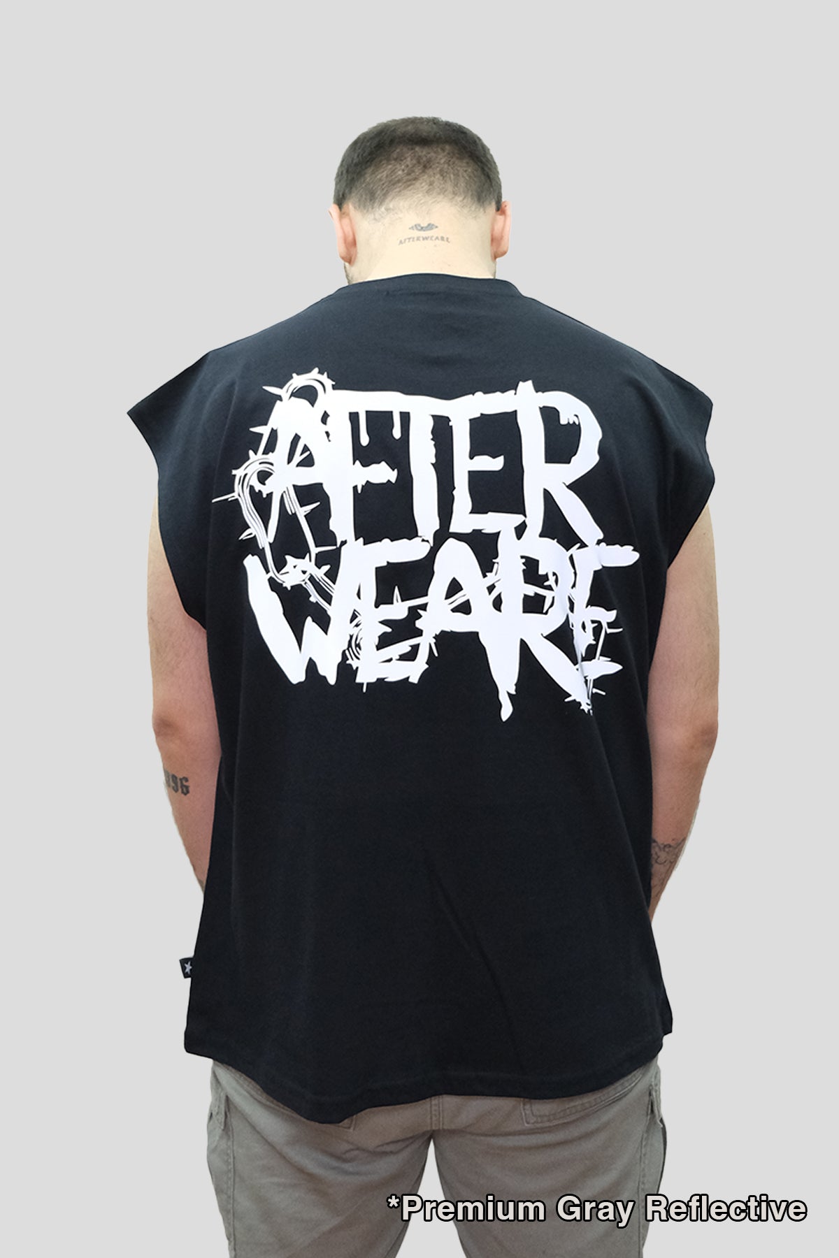 Afterweare Rage Against - Spor Atlet Siyah 008 | Nefes Alan Kumaş