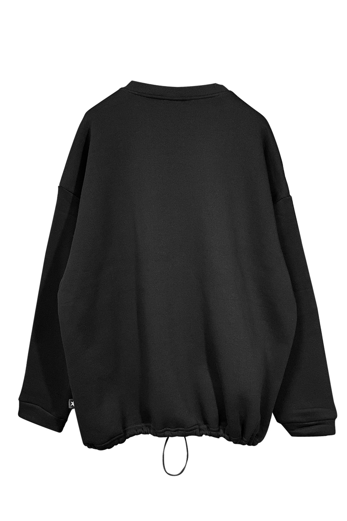 Basic Siyah Oversize Sweatshirt - Black Oversize Sweatshirt Basic