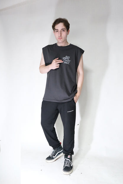 Kolsuz Tişört Üst Sporcu Atlet - Fuck Normal I Want Magic | Reflective Sleeveless Top