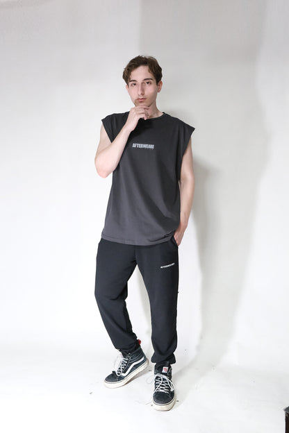 Kolsuz Tişört Üst Sporcu Atlet - Just Fuck it | Reflective Sleeveless Top