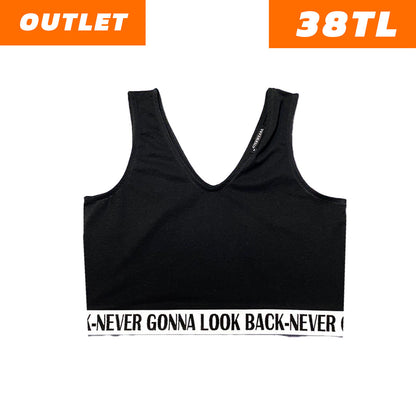 OUTLET -  BLACK CROP BASIC