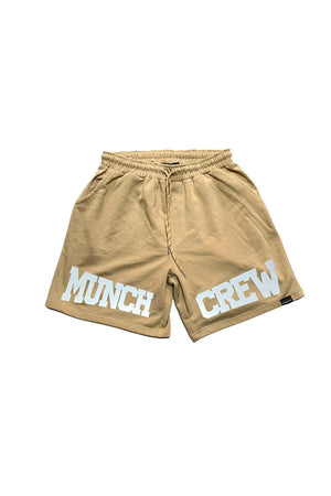 Kum Rengi Erkek Şort  - Munchcrew | Reflective Sand Short.