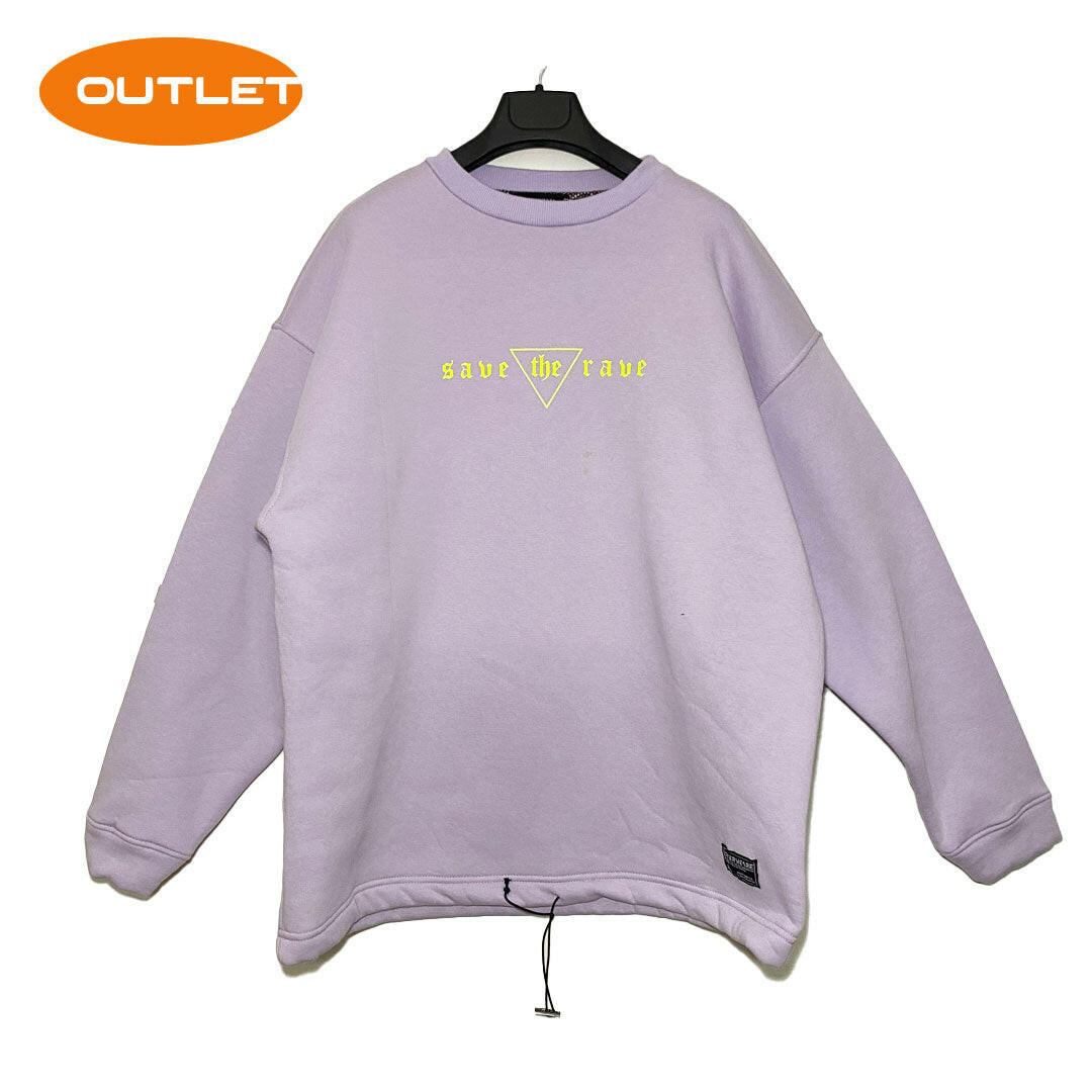 OUTLET - LILAC SWEATSHIRT SAVE THE RAVE.