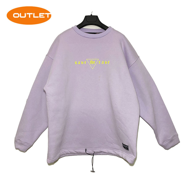 OUTLET - LILAC SWEATSHIRT SAVE THE RAVE
