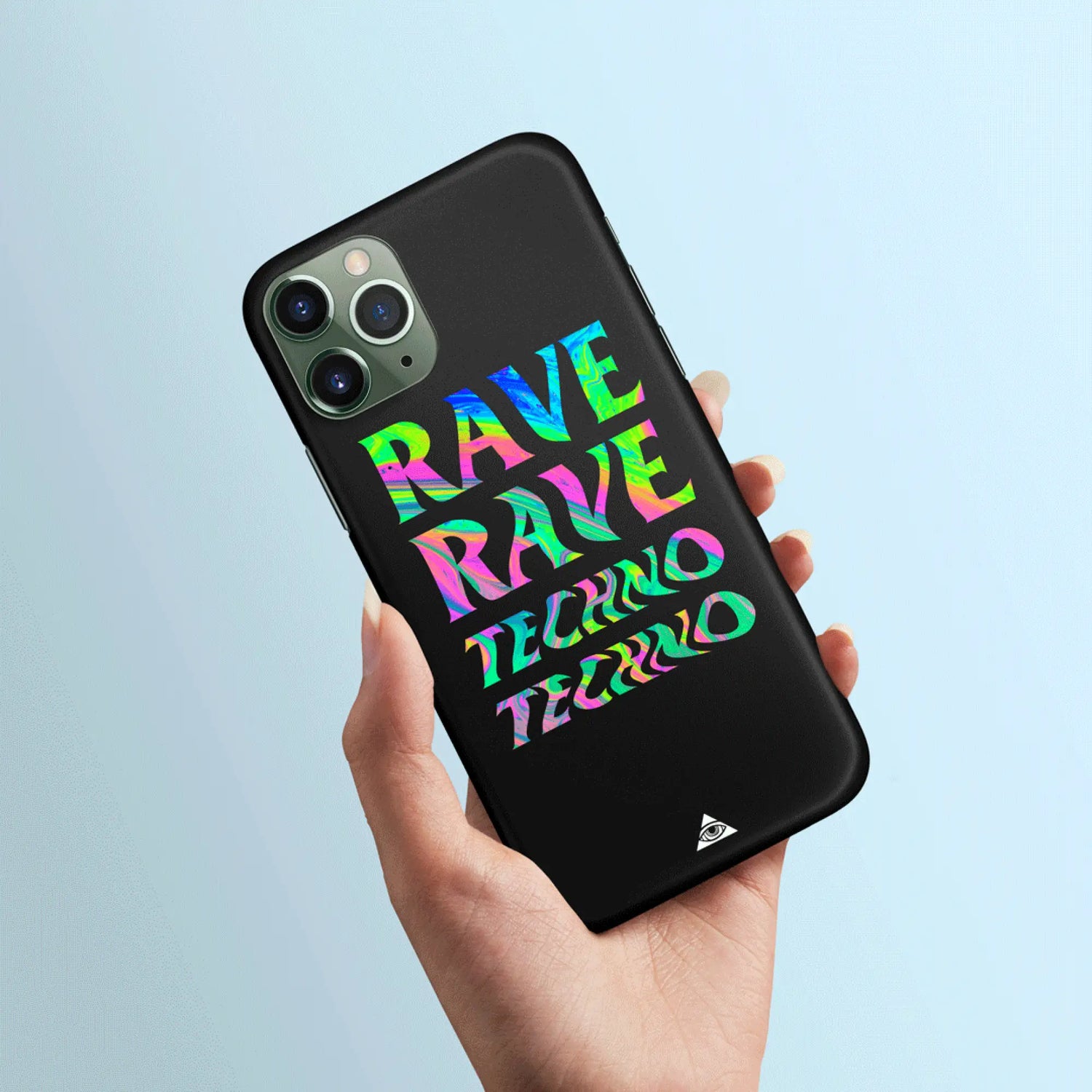 RAVE TECHNO IPHONE CASE - iPhone Modelinizi Sipariş Notuna Yazın - PHONE CASE