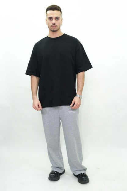 Siyah Basic Oversize Tişört – Afterweare Streetwear Unisex