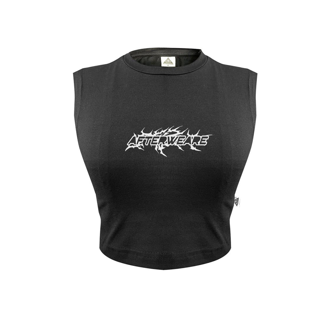 Siyah Crop Top Üst