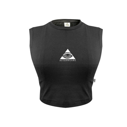 Siyah Crop Top Üst