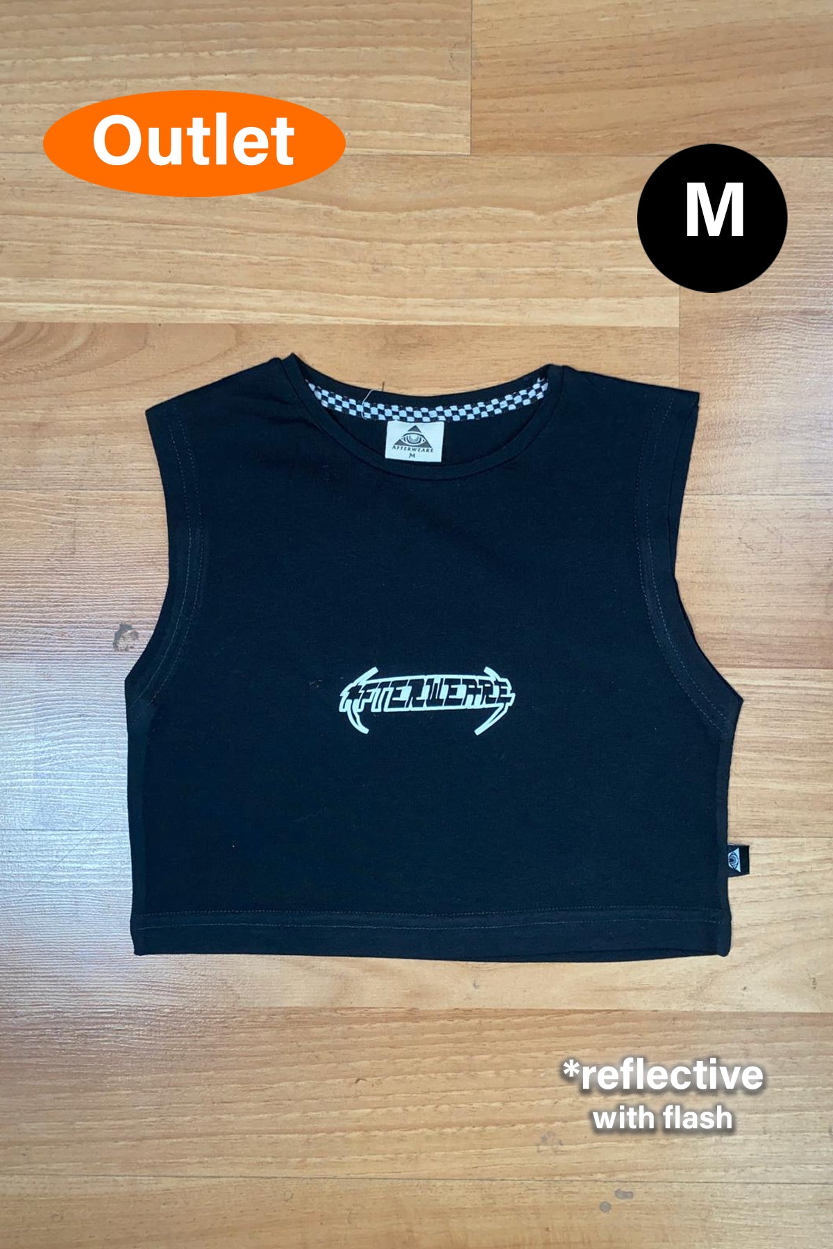 OUTLET - Siyah Crop - Afterweare