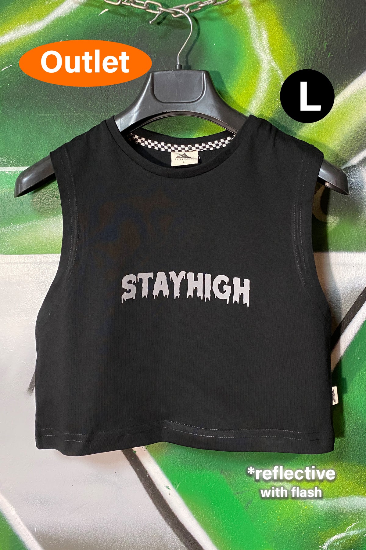 OUTLET - Siyah Crop Top - Stayhigh