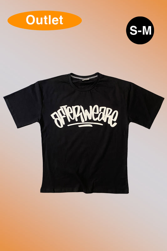 OUTLET - Siyah Oversize Tee