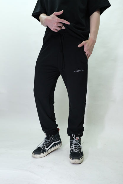 Siyah Eşofman Altı AF02 - Unisex Rahat ve Şık Günlük Giyim