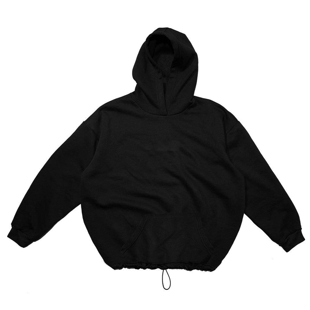 AFTERWEARE BASIC OVERSIZE BLACK HOODIE