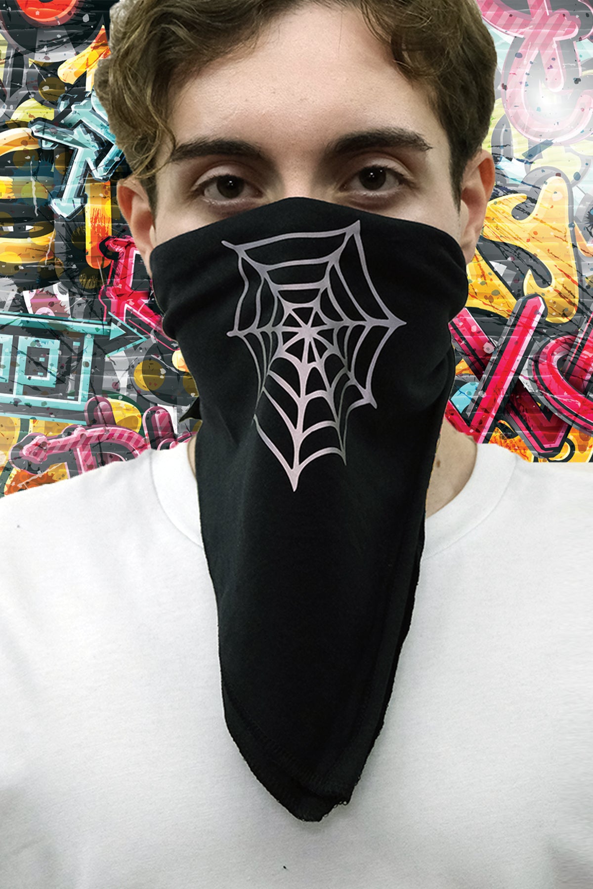 Afterweare Bandana Maske Spider