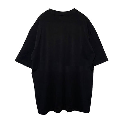 OVERSIZE BLACK T-SHIRT 'STAYHIGH' REFLECTIVE