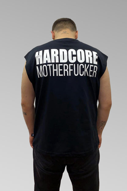 Kolsuz Tişört Üst Sporcu Atlet - Hardcore Motherfucker | Sleeveless Top