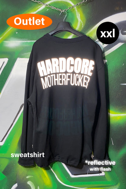 OUTLET - Siyah Sweatshirt - Hardcore Motherfucker