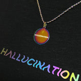HALSKETTE STAHL 'HALLUCINATION' CHROM